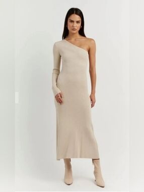 DISSH | Dresses | Dissh Tan Oneshoulder Linen Maxi | Poshmark DISSH | Dresses | Dissh Tan Oneshoulder Linen Maxi | Poshmark